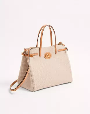 Antibes Medium Canvas Shopping Bag