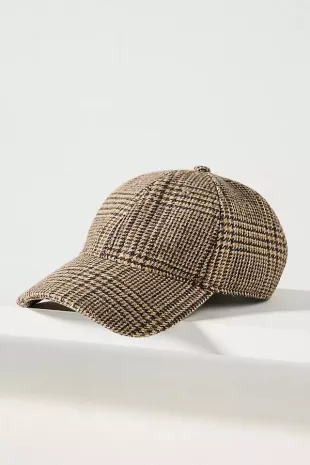 Harlow Plaid Baseball Cap