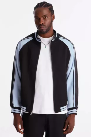 On Board Paneled Track Jacket