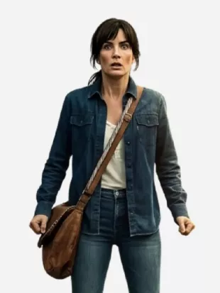 Flowervale Street 2026 Anne Hathaway Blue Denim Jacket