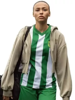 Ted Lasso S04 Abbie Hern Green/White Jersey