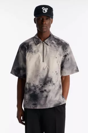 Smokey Zip Polo
