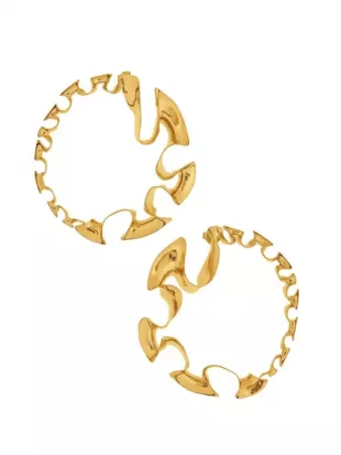 Winter Flower Hoops