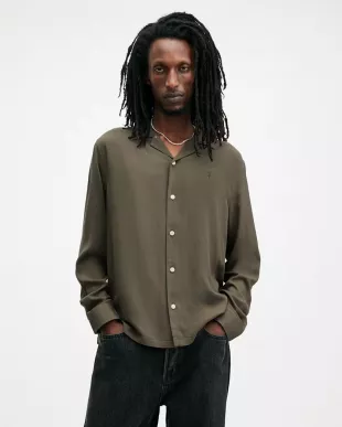 Venice Revere Collar Ramskull Shirt