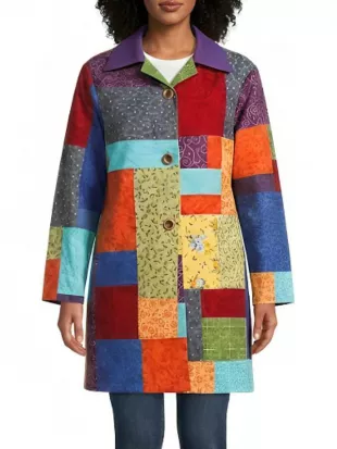 Dolly Parton Multicolor Coat