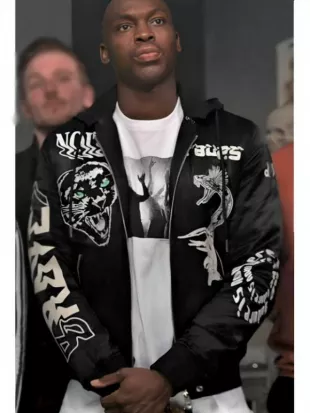 Ted Lasso S04 Thierry Zoreaux Panther and Snake Printed Jacket