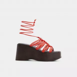 Timber Strappy Wedge Sandal