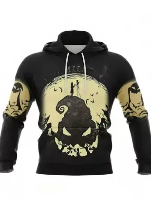 Oogie Boogie Black Hoodie