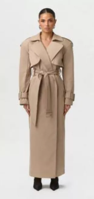 Twill Trench Coat