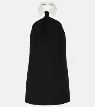 Crepe Couture Mini Dress