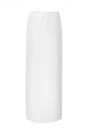 The Muse Skirt White