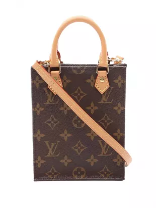 Monogram Petit Sac Plat Satchel