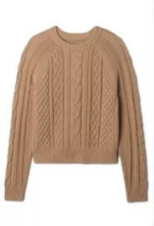 Classic Cable-Knit Sweater