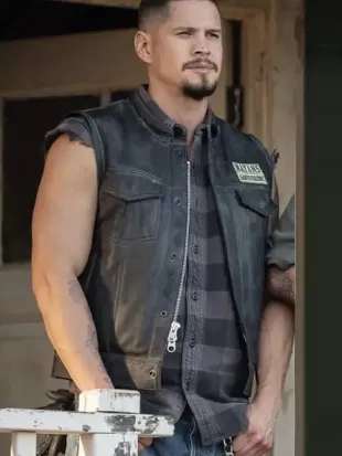 Mayans MC Ezekiel Reyes Black Vest