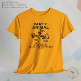 Party Animal Oldtimers Hockey Tournament 1987/88 T-Shirt