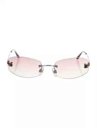 Vintage Interlocking CC Logo Sunglasses