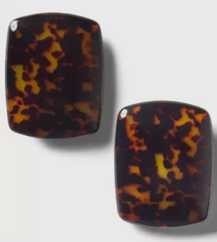 Resin Stone Earrings