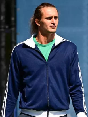 Alexander Zverev 2026 US Open Navy Track Jacket