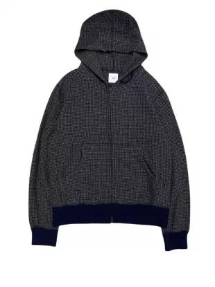 Wool Zipper Hoodie