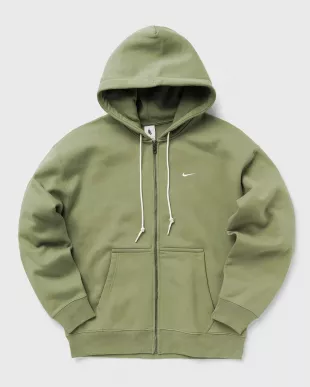 Solo Swoosh Full-zip Hoodie In Green