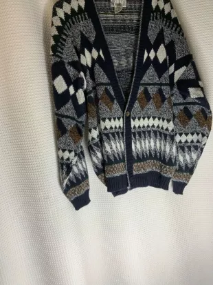 Vintage Geometric Sweater
