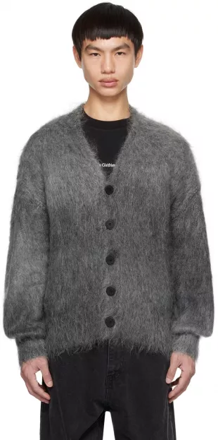 Girlfriends Club Grey Altered State Cardigan