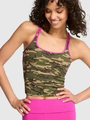 All Day Cotton Square Neck Bra Tank