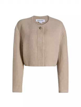 Philips Virgin Wool Blend Crop Jacket