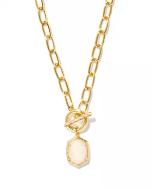 Daphne Convertible Gold Link and Chain Necklace