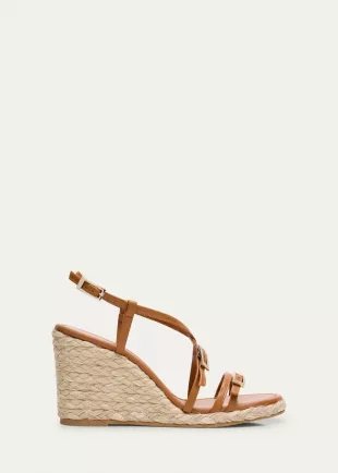 Georgie Strappy Wedge Espadrille Sandals