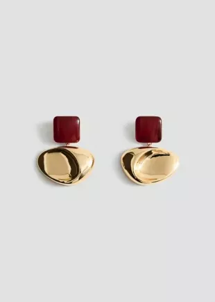 Mixed Pendant Earrings