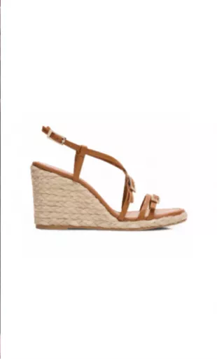 Georgie Strappy Wedge Espadrille Sandals