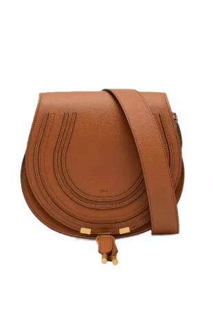 Marcie Leather Saddle Bag