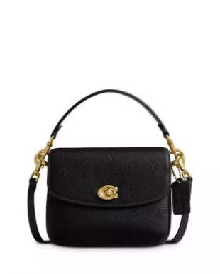 Cassie Mini Pebble Leather
