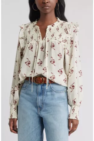 Smock Yoke Top