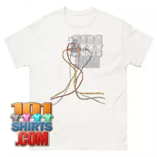 STUART FAILS TO SAVE THE UNIVERSE HBO Stuart Bloom Power Cords Plug T-Shirt