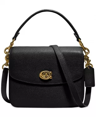 Cassie 19 Black/Gold Crossbody