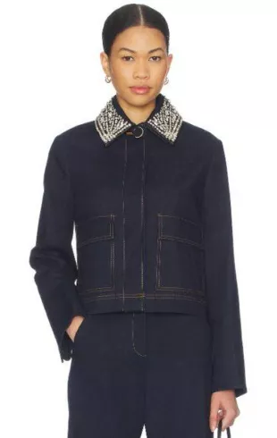Embellished Barrington Jacket