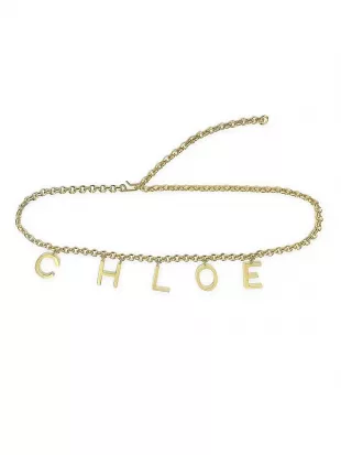 Logo Jewel Belt