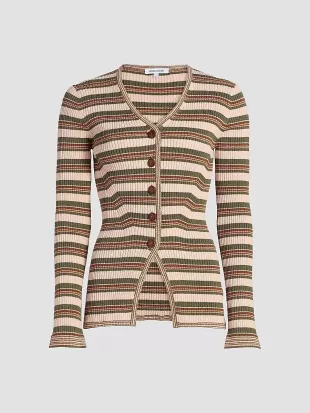 Grazia Stripe Cardigan