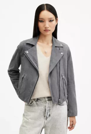 Dalby Suede Biker Jacket