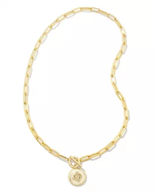 Brielle Convertible Medallion Chain Necklace