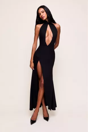 Suki Halter Neck Gown