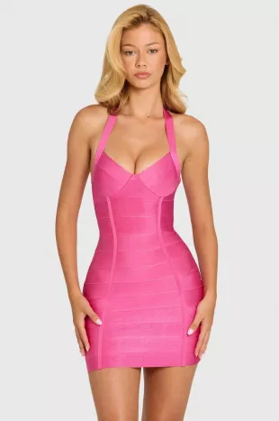 Amina Bandage Bodycon Mini Dress