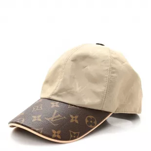 Polyester Silk Monogram LV Get Ready Cap