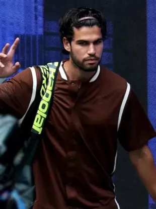 Carlos Alcaraz 2026 US Open Brown Jersey