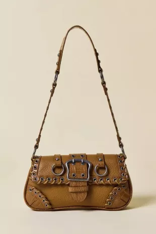 Jade Laced Rivet Bag