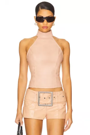 The Mila Top in Mauve