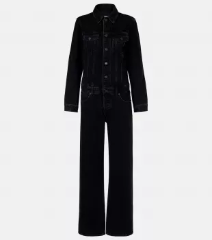 Esther Jumpsuit in Raven