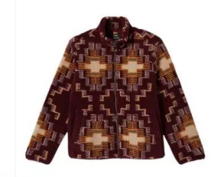 Arctic Fleece Mock Neck Jacket